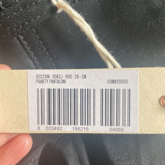 Diesel front buttoned shorts with buckle detail in the back. - Picture 8 of 8